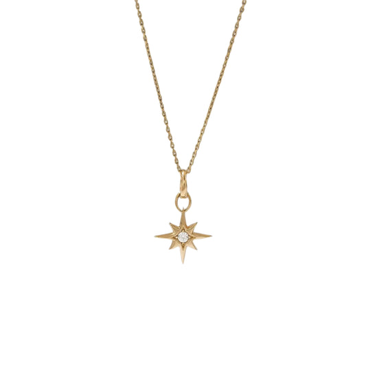 Tiny North Star Charm 1 Shine Pendant