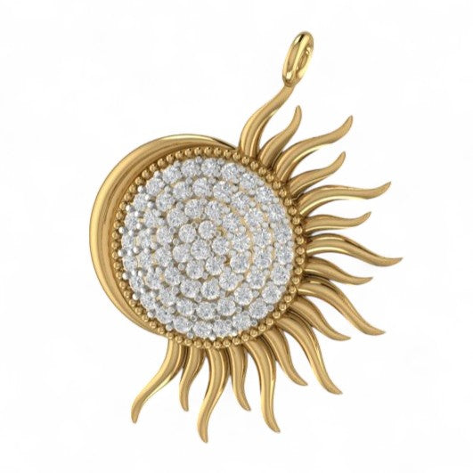 Eterna SuryaChandra lumora pendant