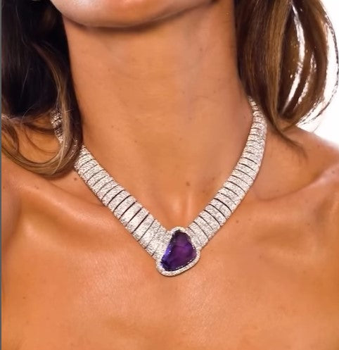 Assimetrico Tanzanite pave set 2025