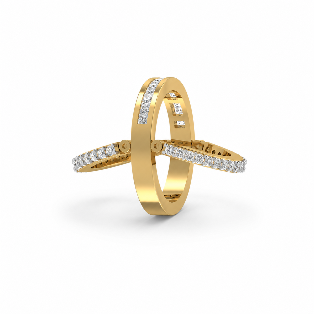 Infinite Interlocking Band Ring