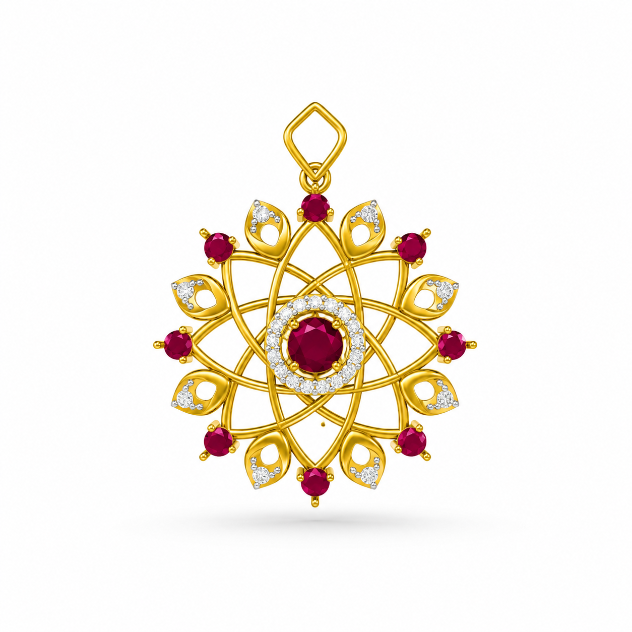 Eternal Blossom Diamond Pendant