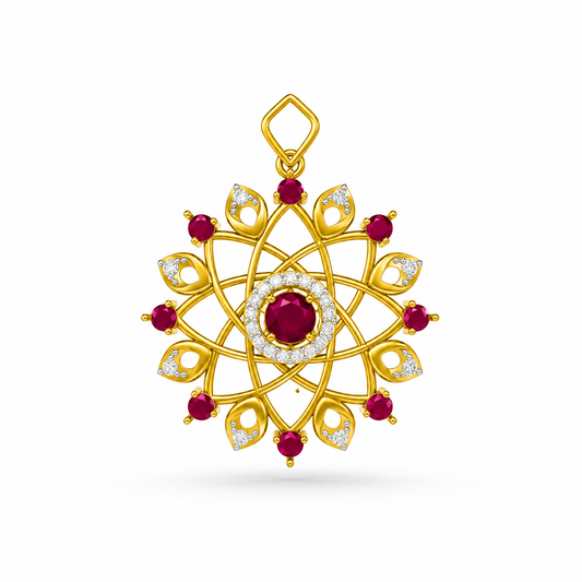 Eternal Blossom Diamond Pendant