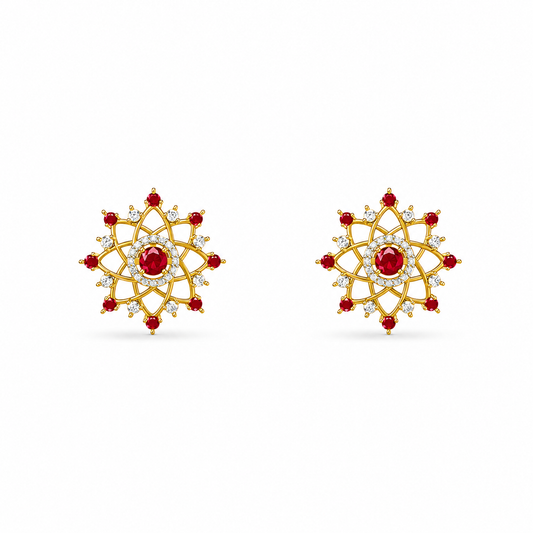 Eternal Blossom Diamond Studs