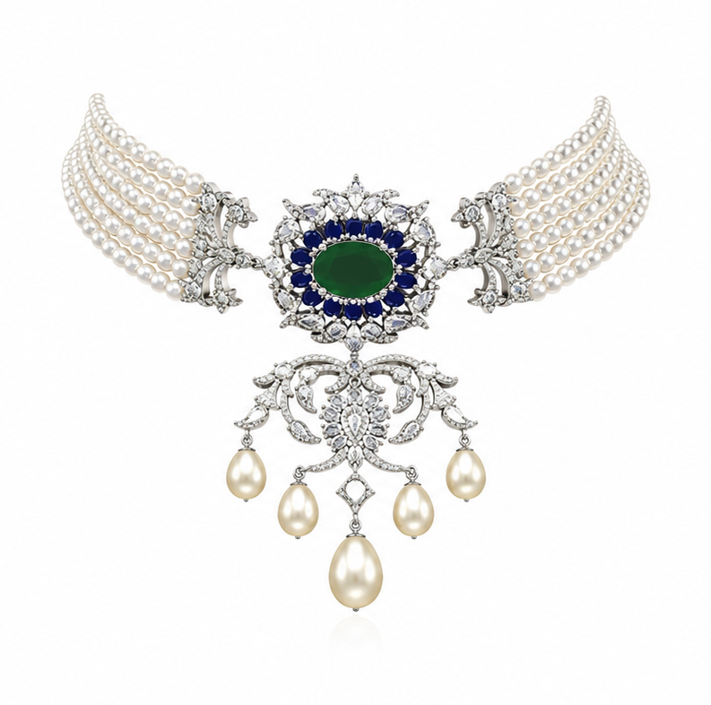 Majestic Sovereign Empress Choker Centerpiece