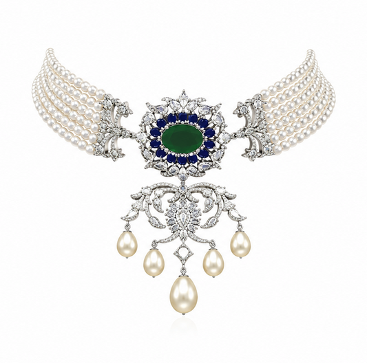 Majestic Sovereign Empress Choker Centerpiece