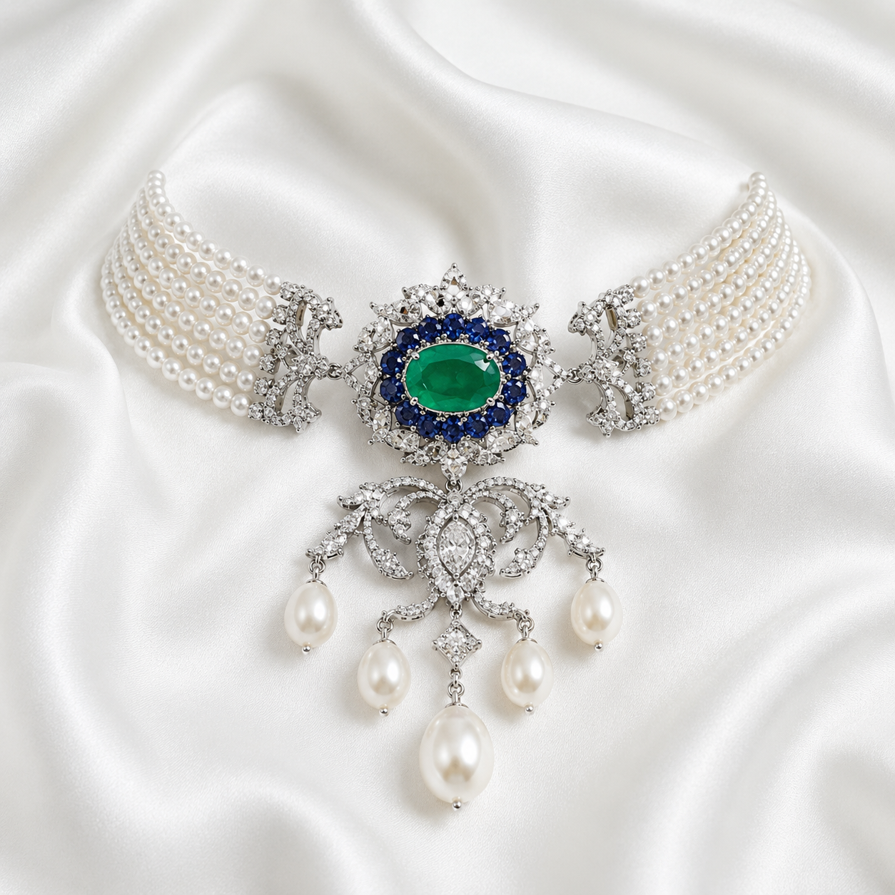 Majestic Sovereign Empress Choker Centerpiece