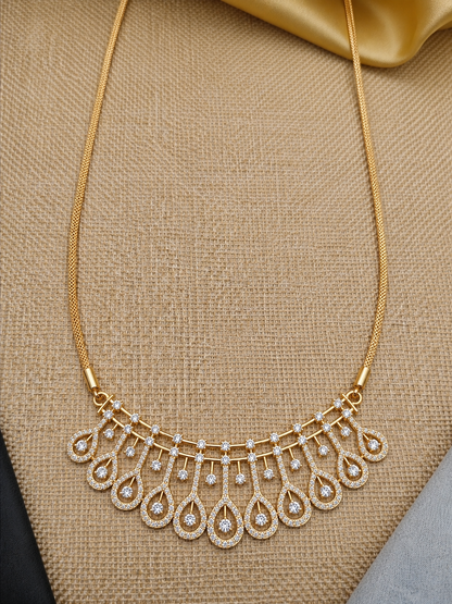 Grand Royal Teardrop Diamond Pendant