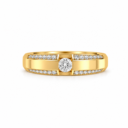 The Center Spotlight Band Ring