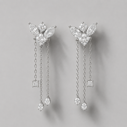 Rhythm Multi-Strand Necklace & Drop Earring Set