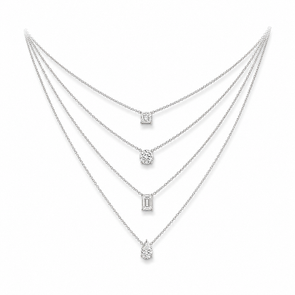 Rhythm Multi-Strand Necklace & Drop Earring Set