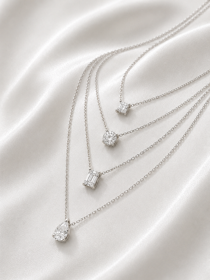 Rhythm Multi-Strand Necklace & Drop Earring Set