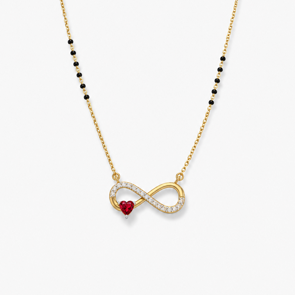 The Infinite Heart Diamond Pendant