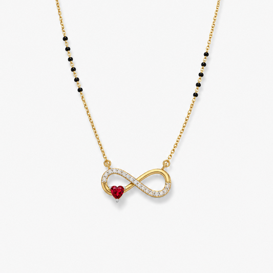 The Infinite Heart Diamond Pendant