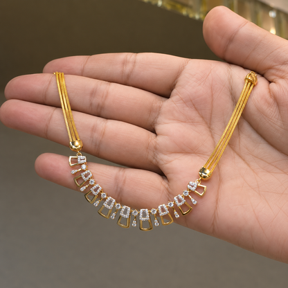 The Geometric Luxe Statement Necklace