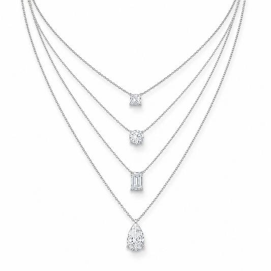 Rhythm Multi-Strand Necklace & Drop Earring Set
