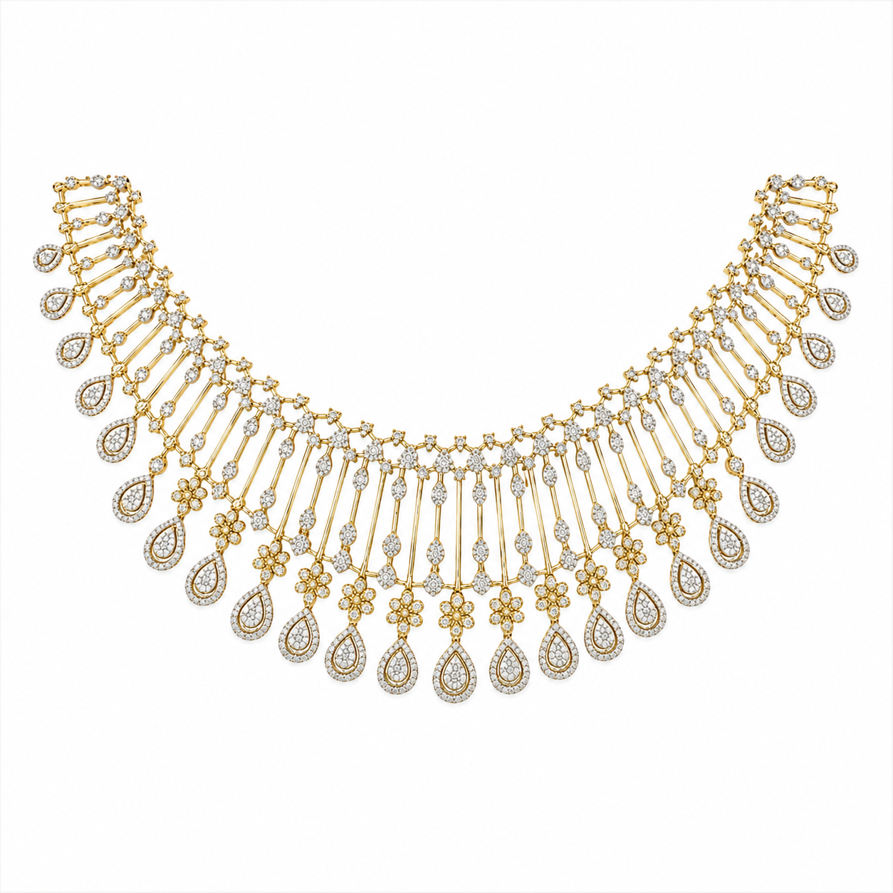 Grand Maharani Design Diamond Necklace
