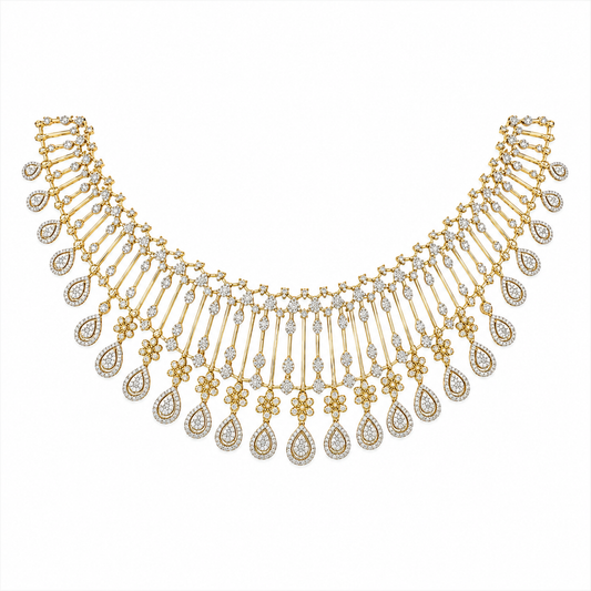 Grand Maharani Design Diamond Necklace