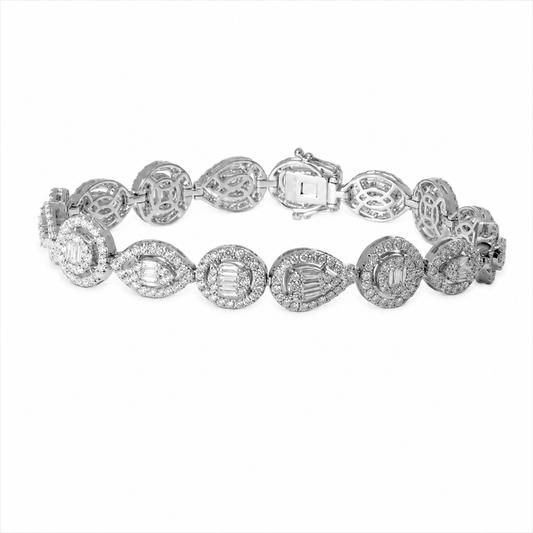 Regal Marquise Diamond Bracelet