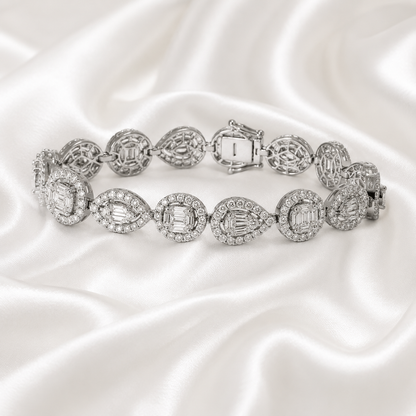 Regal Marquise Diamond Bracelet
