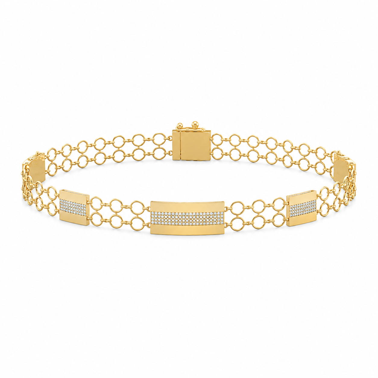 Classic Gold Link Bracelet