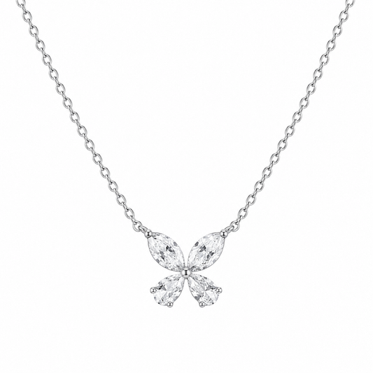 Designer butterfly flaps stud earrings with pendant