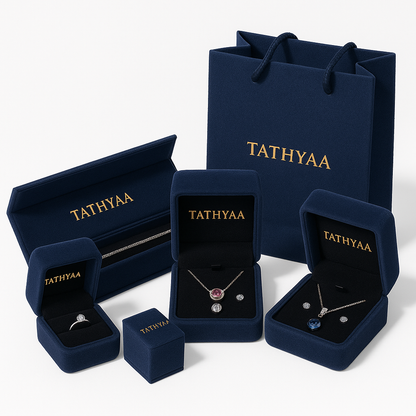Statement Geometric Diamond Pendant Set