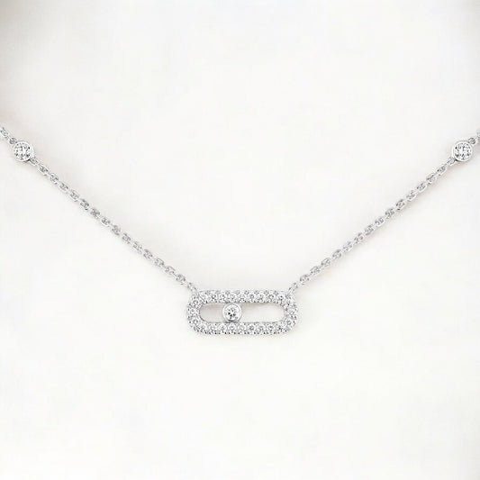 Diamond motion pendant