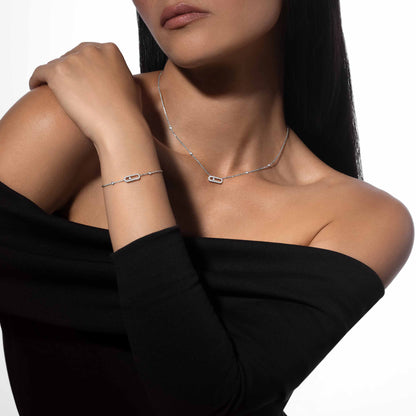Diamond Motion Pendant