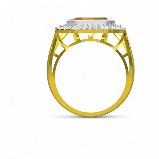 Radiant Trillion Cut Designer Ring