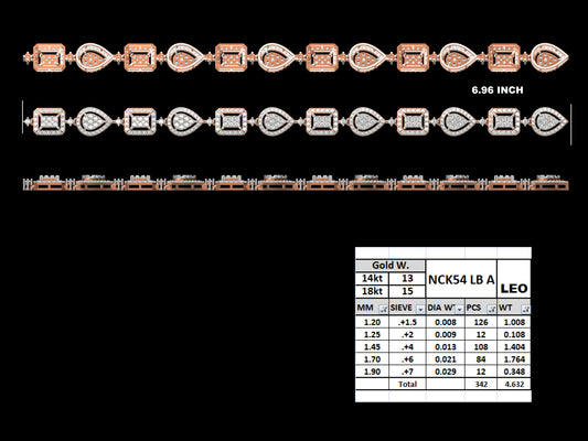 Eternal Sparkle Diamond Link Bracelet