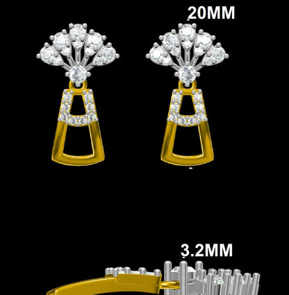 The Geometric Luxe Earrings