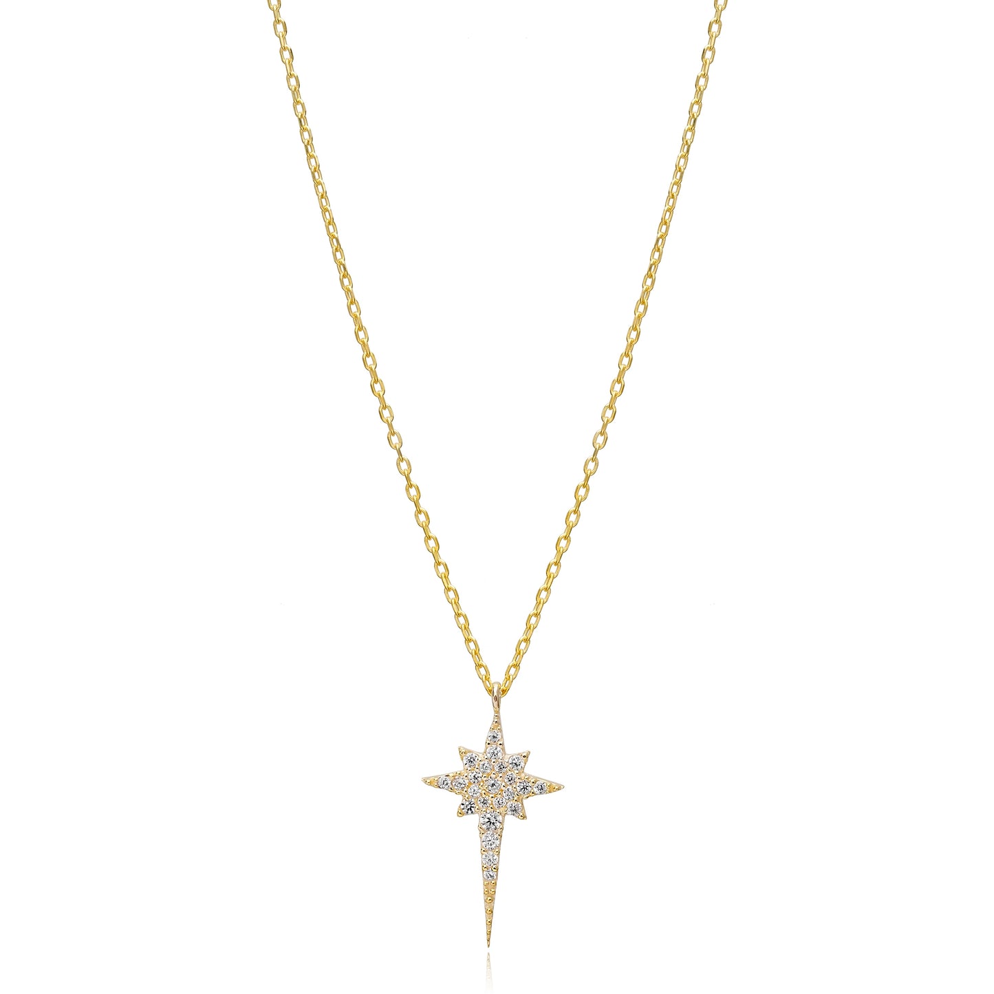 Mini Guiding Star Diamond Pendant