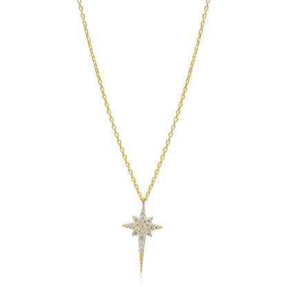 Mini Guiding Star Diamond Pendant