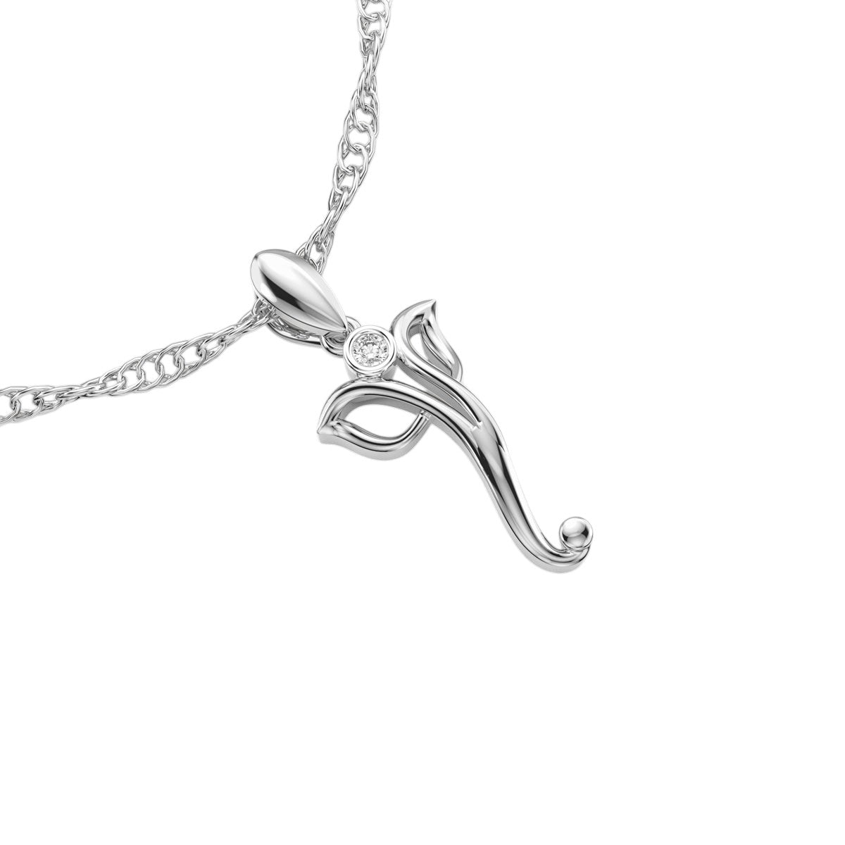 Charming Ganesha Diamond Pendant