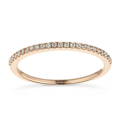 2Carat Princess Cut Solitaire stack ring