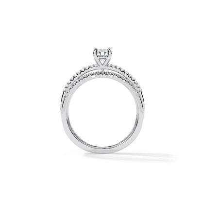 Multi streaks 0.3Carat Solitaire Ring