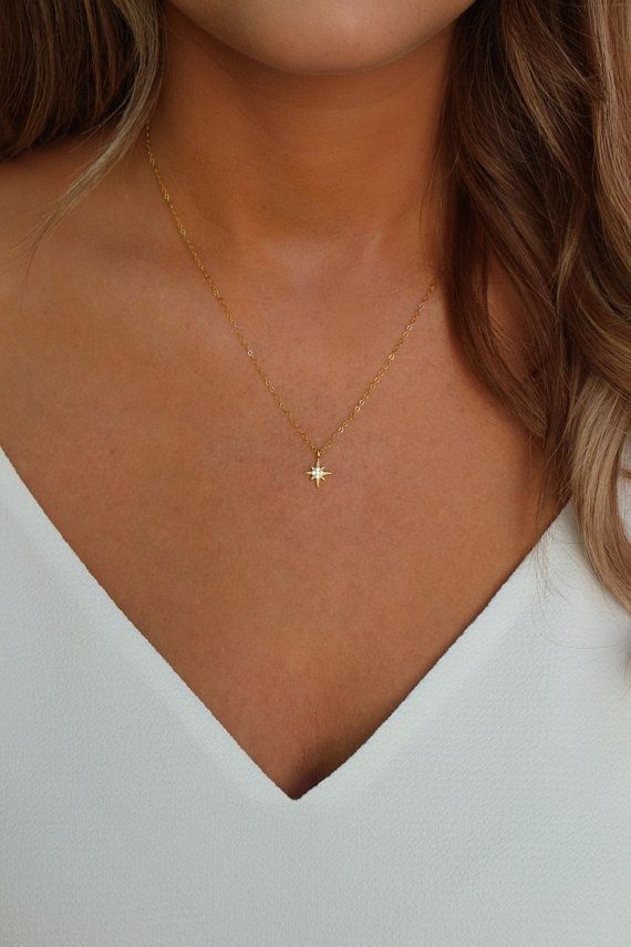 Tiny North Star Charm 1 Shine Pendant
