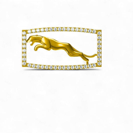 Tiger Gold and Diamond Bracelet