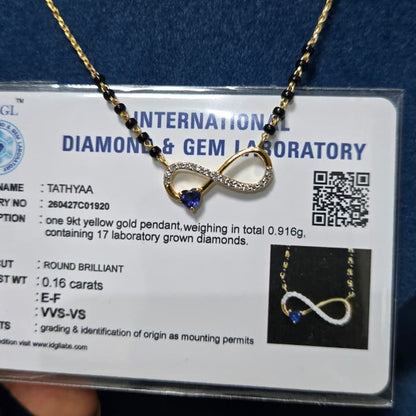 The Infinite Heart Diamond Pendant