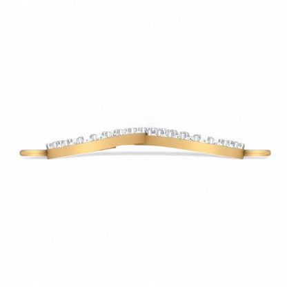 Infinite Love Gold and Diamond Chain Bracelet