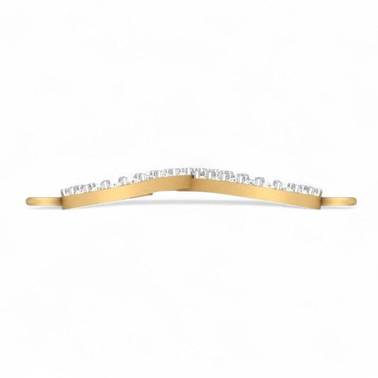 Infinite Love Gold and Diamond Chain Bracelet
