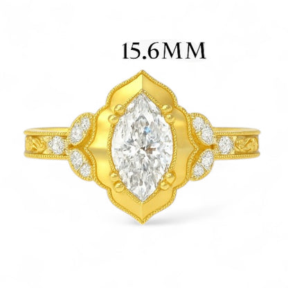 Vintage Marquise Diamond Ring