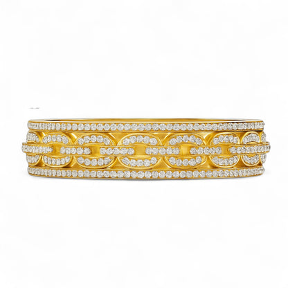 Imperial Chain Diamond Bangle