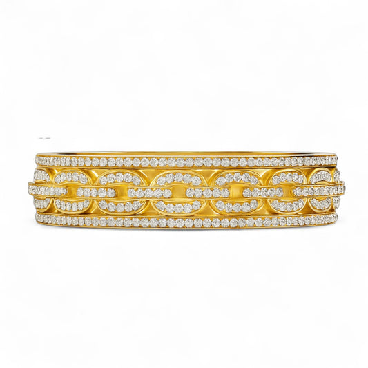 Imperial Chain Diamond Bangle