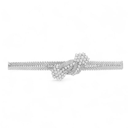 Vintage Knot Cluster Statement Bracelet