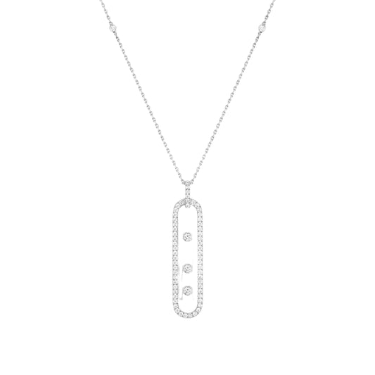 Rhythm Diamond Bar Pendant