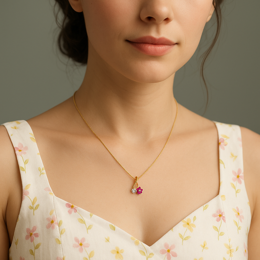 Timeless bloom pendant