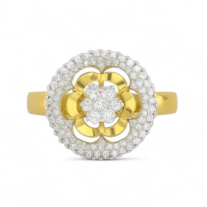 Floral Bloom Diamond Ring