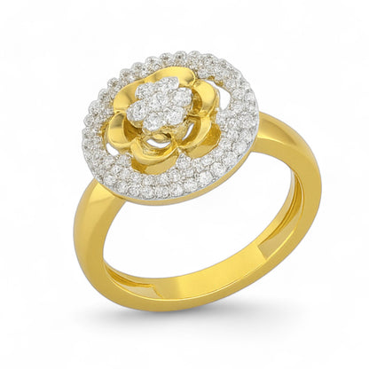 Floral Bloom Diamond Ring