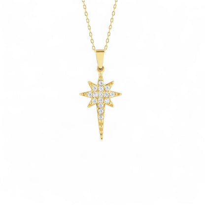 Mini Guiding Star Diamond Pendant